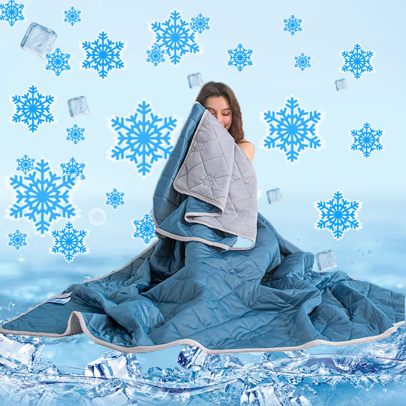 Cooling Blanket Hot Sleepers - Selimut Pendingin Musim Panas Ultra-Lembut -