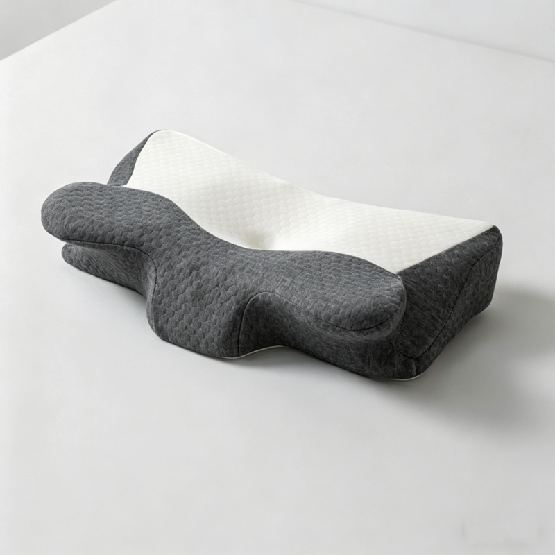 Memory Foam Orthopedic Pillow Neck Pain - Bantal Leher Busa Memori Kupu-kupu Baru
