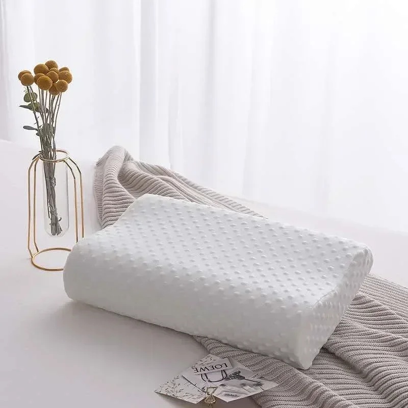 Memory Foam Orthopedic Pillow Neck Pain - Bantal Penyangga Leher Ergonomis Premium dengan