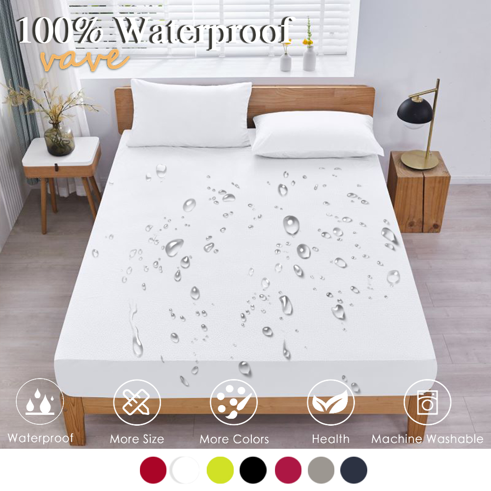 Waterproof Mattress Protector Breathable - 100% sprei pas Anti air dengan