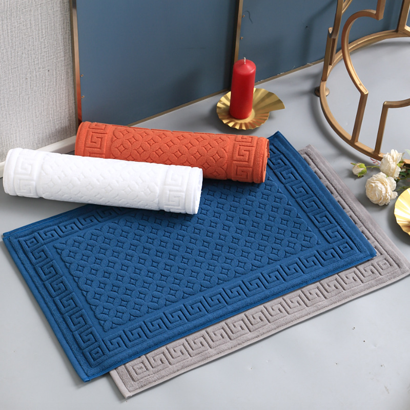 Quick Dry Diatomite Bath Mat - Alas Handuk Mandi Katun Mewah 45x75cm