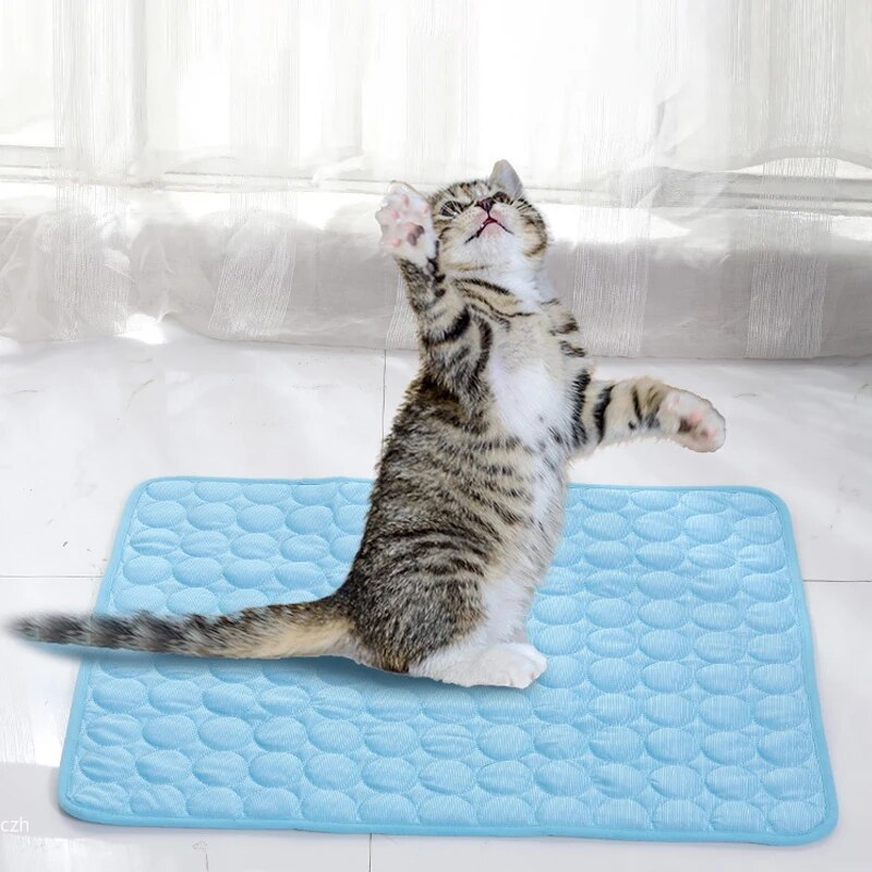 Alas Tidur Pendingin Hewan Pel - Cooling Blanket Hot Sleepers ulasan dan harga