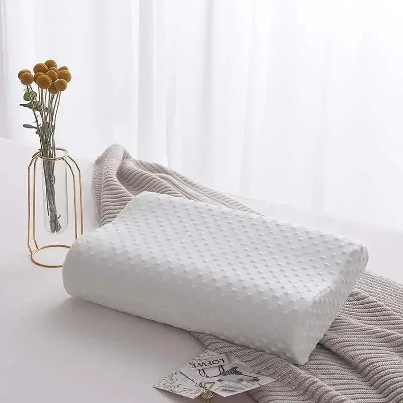 Bantal Penyangga Leher Ergonom - Memory Foam Orthopedic Pillow Neck Pain ulasan dan harga