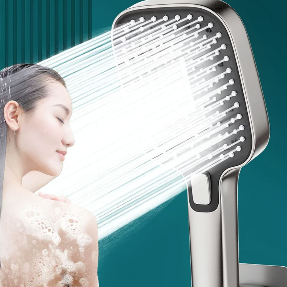 Kepala Pancuran Bertekanan Tin - High Pressure Shower Head Handheld ulasan dan harga