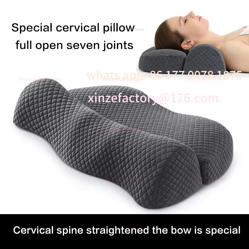 Bantal Kontur Busa Memori Serv - Memory Foam Orthopedic Pillow Neck Pain ulasan dan harga