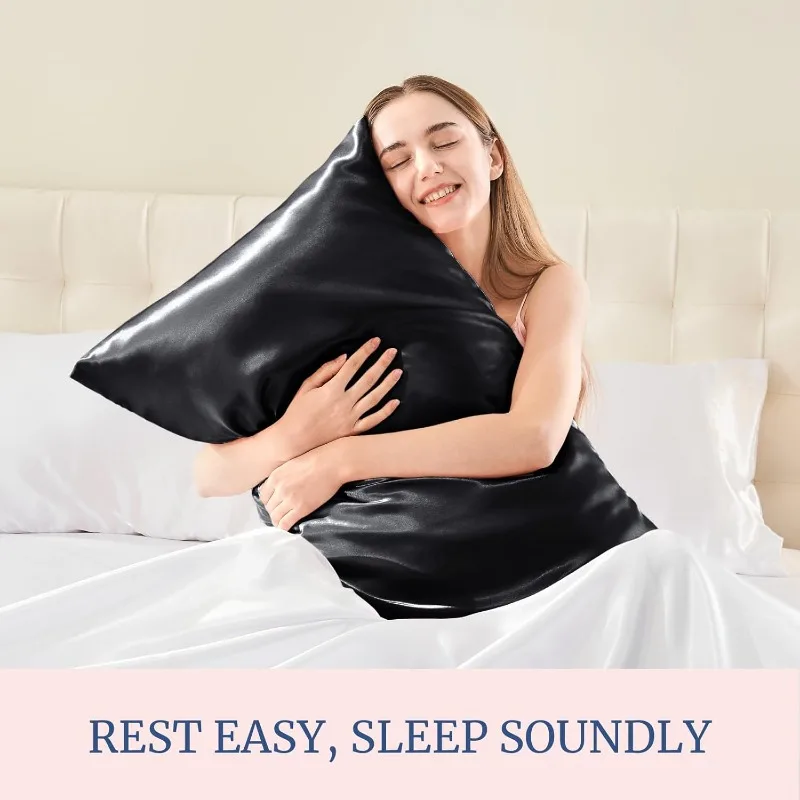 Sarung Bantal Satin Berbagai U - Satin Silk Pillowcase Hair Skin ulasan dan harga