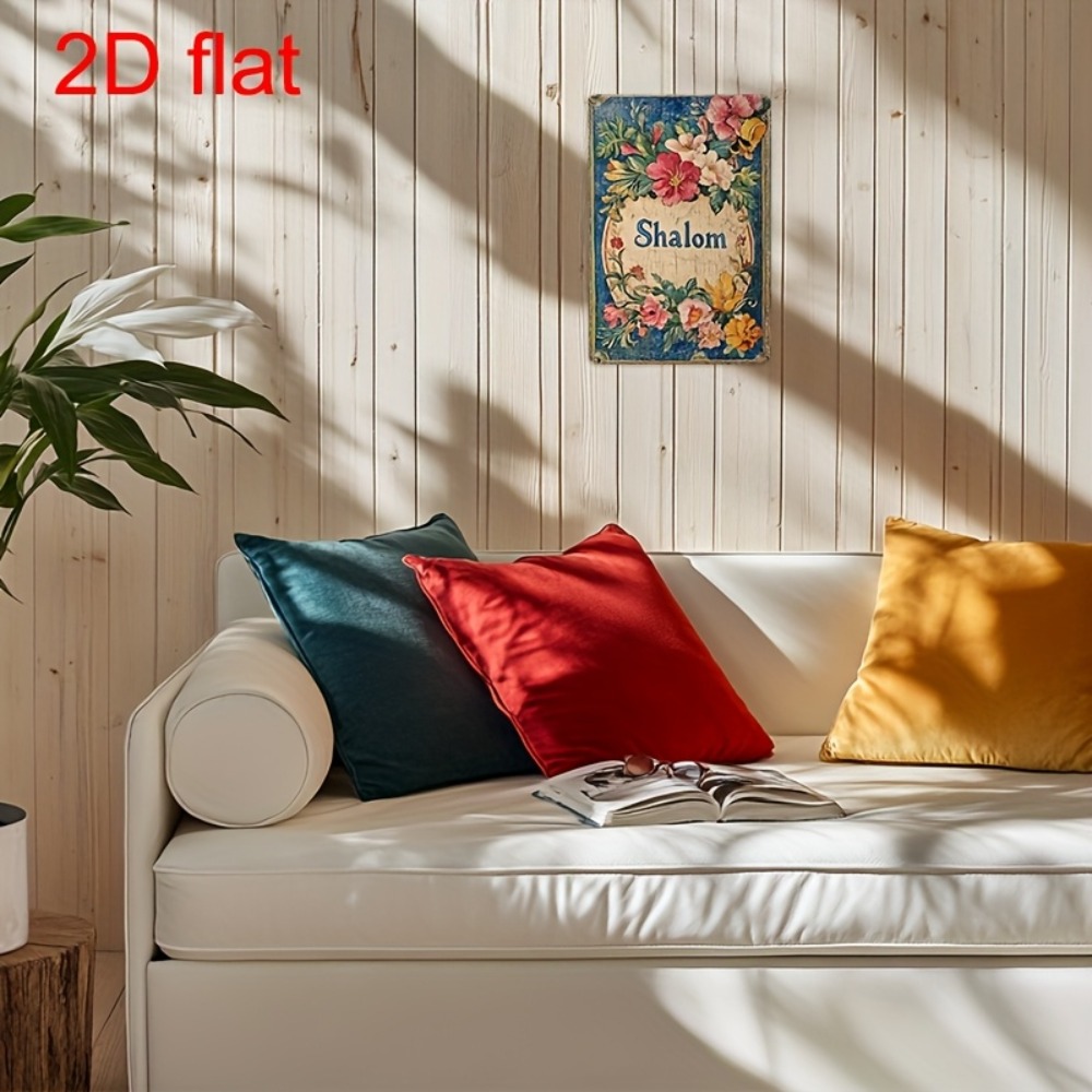 CIFBUY Seni Dinding Aluminium  - Home Decor ulasan dan harga