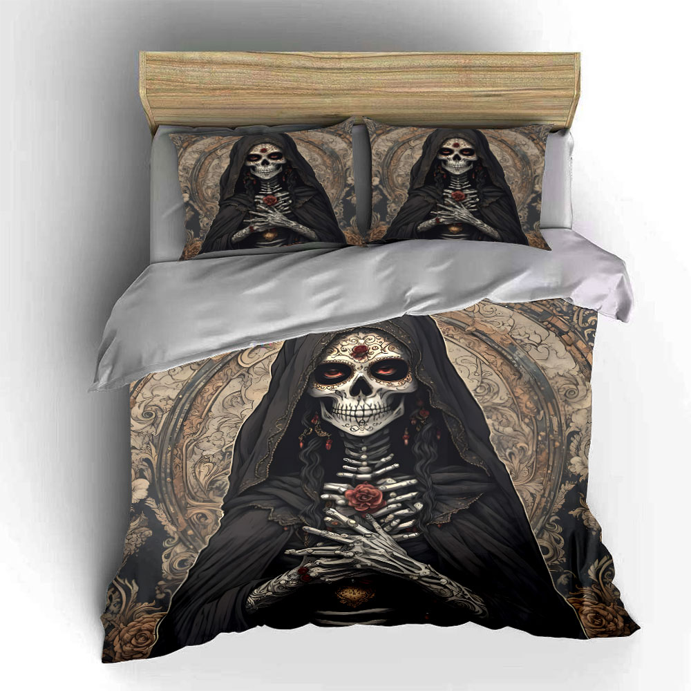 Set Penutup Selimut Pola Dark  - Duvet Cover Sets With Zipper ulasan dan harga