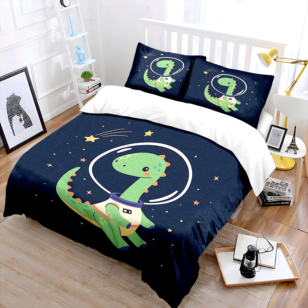 Dinosaurus luar angkasa dengan - Duvet Cover Sets With Zipper ulasan dan harga