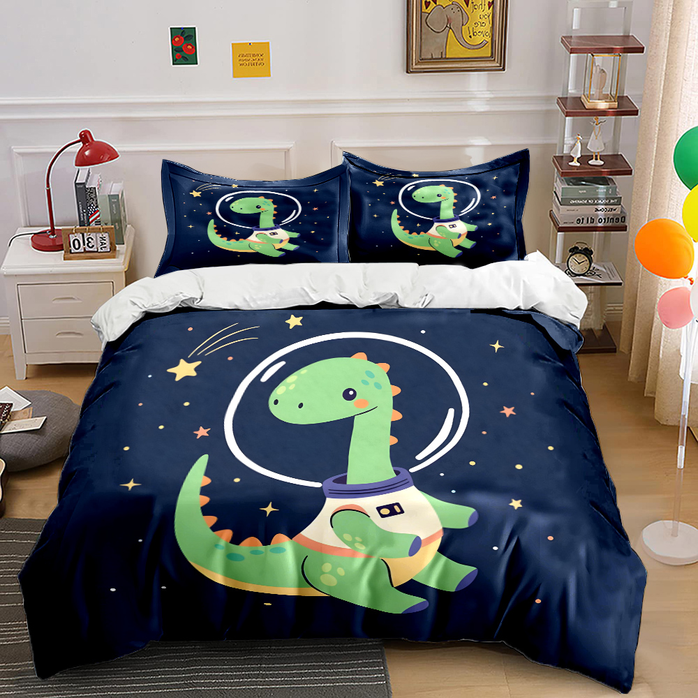 Dinosaurus luar angkasa dengan - Duvet Cover Sets With Zipper ulasan dan harga